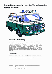 Barkas der Volkspolizei